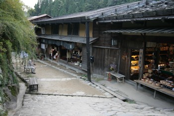 南木曽町の風景
