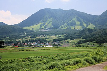 木島平村の風景