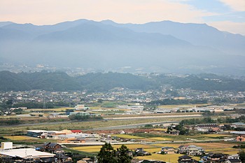 喬木村の風景