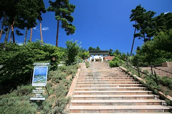 北アルプス展望美術館の風景
