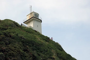 笠利崎灯台の風景