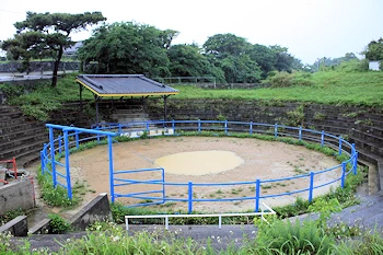 伊仙闘牛場の風景