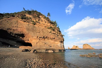 馬立ノ岩窟の風景