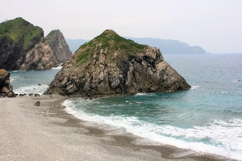 ホノホシ海岸の風景