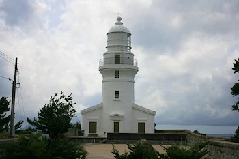 屋久島灯台の風景