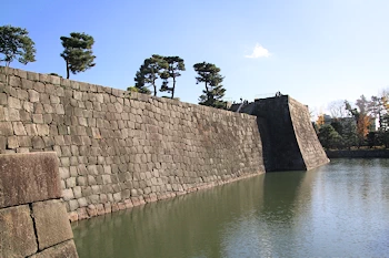 二条城の紅葉風景