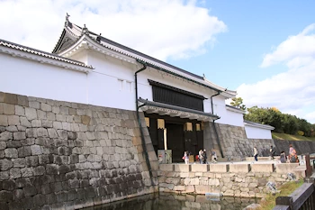 二条城の紅葉風景