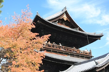 南禅寺の紅葉風景