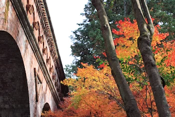 南禅寺の紅葉風景