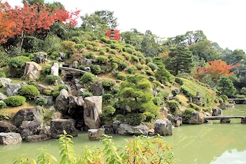 智積院の紅葉風景