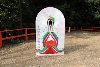 下鴨神社の紅葉風景