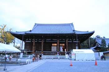 金戒光明寺の紅葉風景