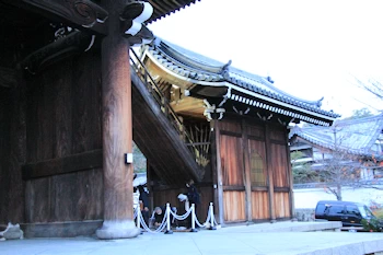 金戒光明寺の紅葉風景