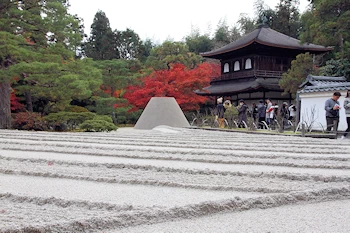 銀閣寺の風景