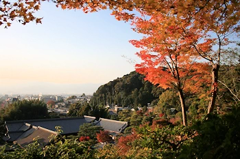 銀閣寺の風景
