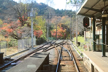 八瀬比叡山口駅の風景