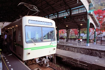 八瀬比叡山口駅の風景