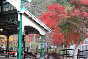 八瀬比叡山口駅の風景