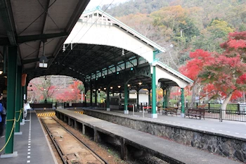 八瀬比叡山口駅の風景