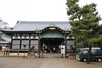 御香宮神社の風景