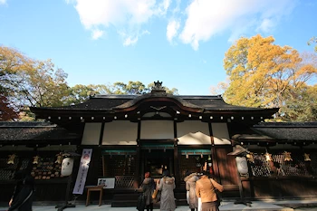 河合神社の風景