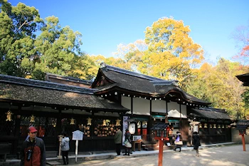 河合神社の風景