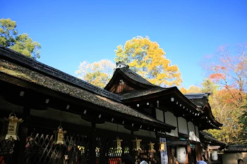 河合神社の風景