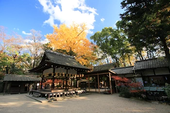 河合神社の風景