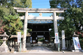 上御霊神社の風景