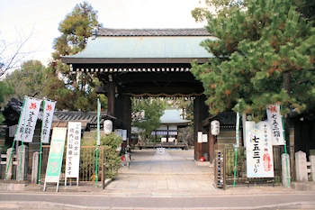 上御霊神社の風景