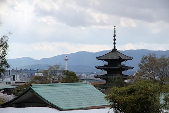 霊山観音の風景