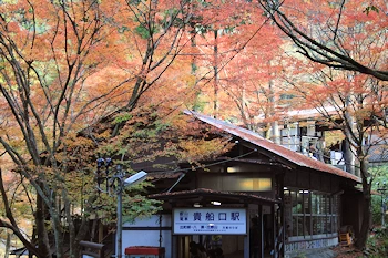 貴船口駅周辺の風景