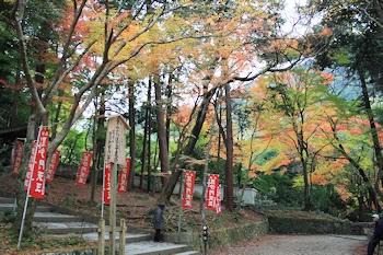 毘沙門堂の風景
