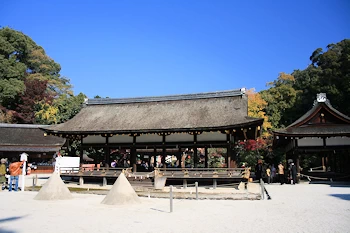上賀茂神社の風景