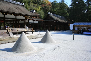 上賀茂神社の風景