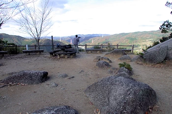 笠置山自然公園の風景
