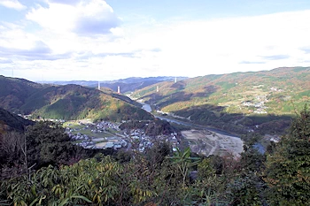 笠置山自然公園の風景