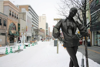 買物公園の風景