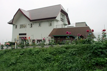 道の駅足寄湖の風景