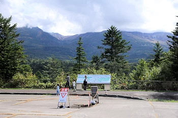くまげら展望所の風景