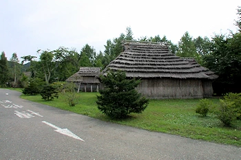 アイヌ文化博物館の風景