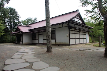 義経資料館の風景