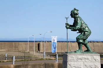 伊能忠敬測量記念公園の風景