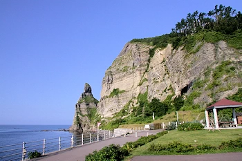 セタカムイ岩の風景