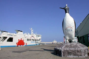 羽幌フェリーターミナルの風景