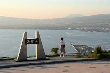 函館山山頂の風景