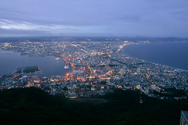 函館山の風景
