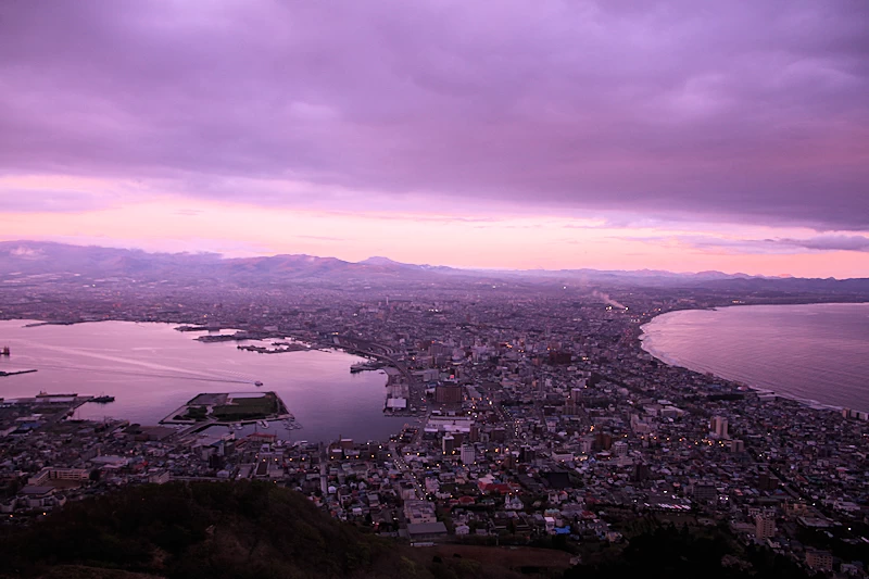函館山の風景