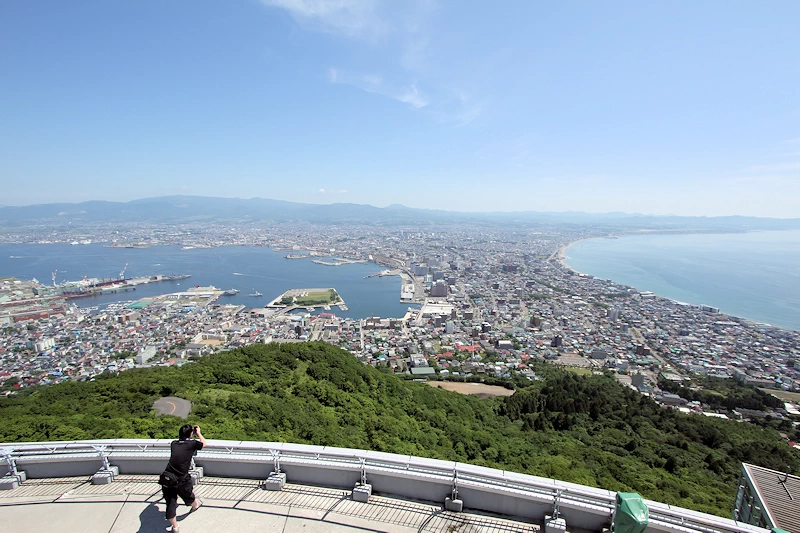 函館山の風景