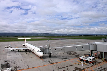 旭川空港の風景